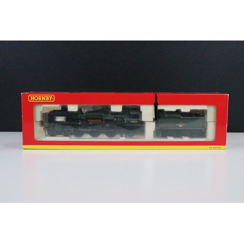 34 - Four boxed Hornby OO gauge locomotives to include R2385 BR 4-6-2 West Country Class Winston Churchil... 