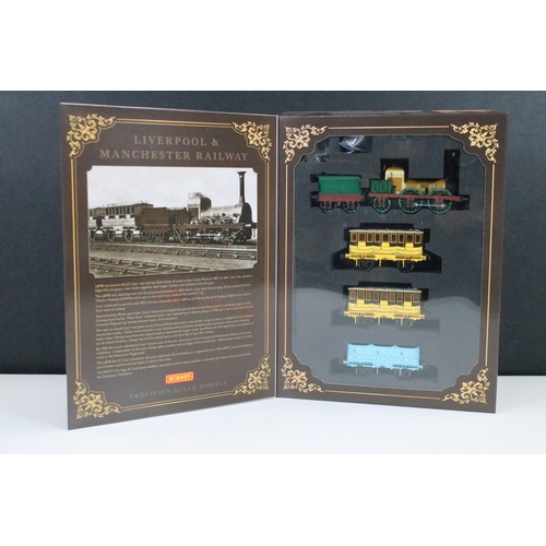 36 - Boxed Hornby OO gauge R30232 L&MR No. 57 'Lion' Liverpool & Manchester Railway Centenary Celebration... 