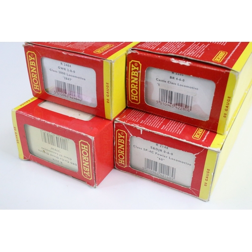 41 - Four boxed Hornby OO gauge locomotives to include R2464 GWR 2-8-0 Class 2800 Locomotive 2847, R2280 ... 