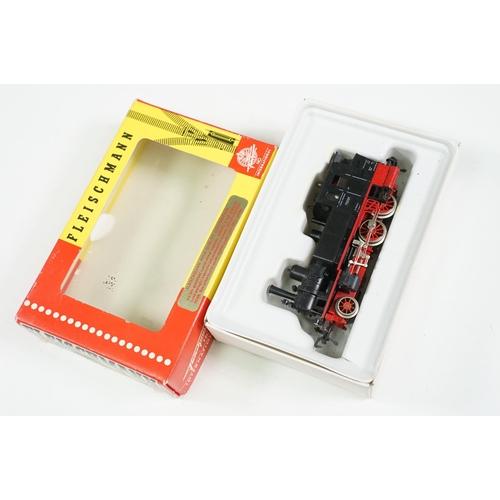 51 - Four boxed Fleischmann HO gauge locomotives to include 4016, 4204, 4028 & 4020