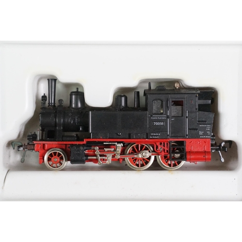 51 - Four boxed Fleischmann HO gauge locomotives to include 4016, 4204, 4028 & 4020