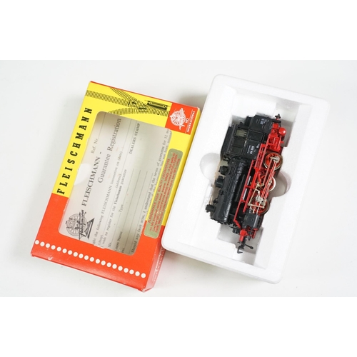 51 - Four boxed Fleischmann HO gauge locomotives to include 4016, 4204, 4028 & 4020