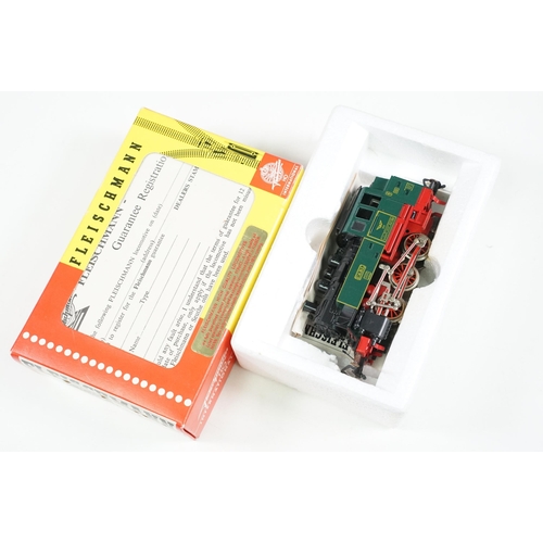51 - Four boxed Fleischmann HO gauge locomotives to include 4016, 4204, 4028 & 4020