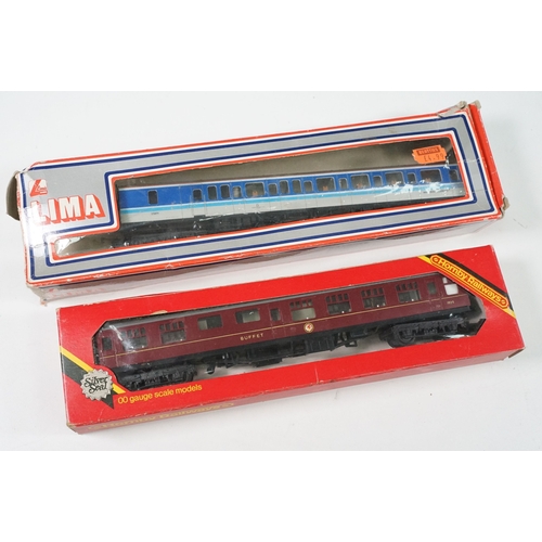 56 - Six Boxed O gauge items of rolling stock to include 5 x Lima featuring 2 x 204829A5 Loco CL 117, plu... 