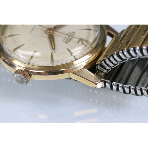 434 - Rotary ladies wrist watch having a round face with baton markers to the chapter ring on a bracelet s... 