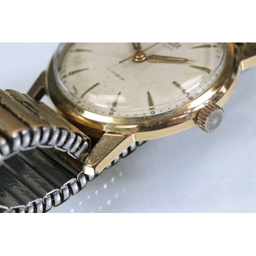 434 - Rotary ladies wrist watch having a round face with baton markers to the chapter ring on a bracelet s... 