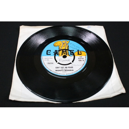 255 - Vinyl - Reggae - Monty Morris / The Upsetters – Can't Get No Peace / For A Few Dollars More 7” singl... 