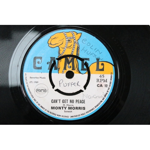 255 - Vinyl - Reggae - Monty Morris / The Upsetters – Can't Get No Peace / For A Few Dollars More 7” singl... 
