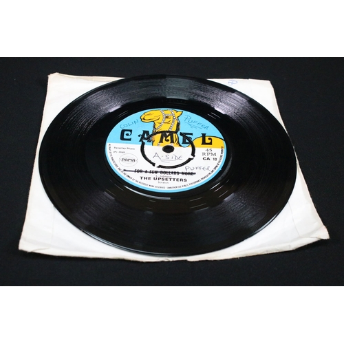 255 - Vinyl - Reggae - Monty Morris / The Upsetters – Can't Get No Peace / For A Few Dollars More 7” singl... 