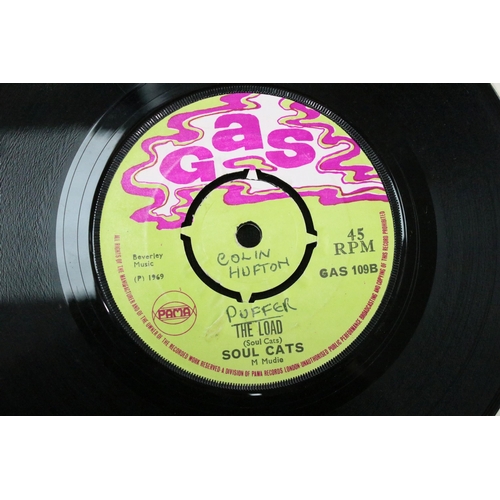 256 - Vinyl - 4 Original 1st pressing UK pressing Reggae / Ska 7” singles to include:  Soul Cats – Cho Cho... 