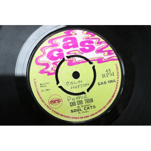256 - Vinyl - 4 Original 1st pressing UK pressing Reggae / Ska 7” singles to include:  Soul Cats – Cho Cho... 