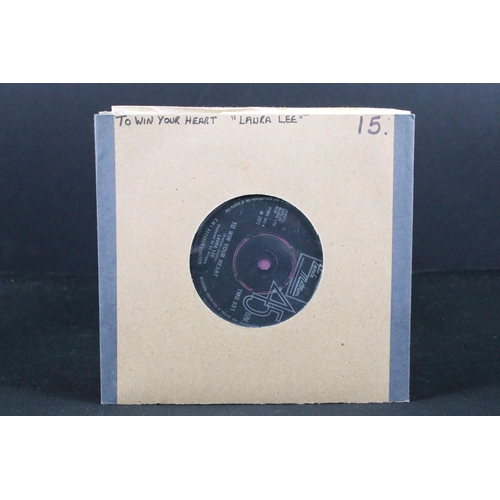 245 - Vinyl - 6 UK and USA pressing Northern Soul 7” singles by Laura Lee and Jackie Lee to include: To Wi... 