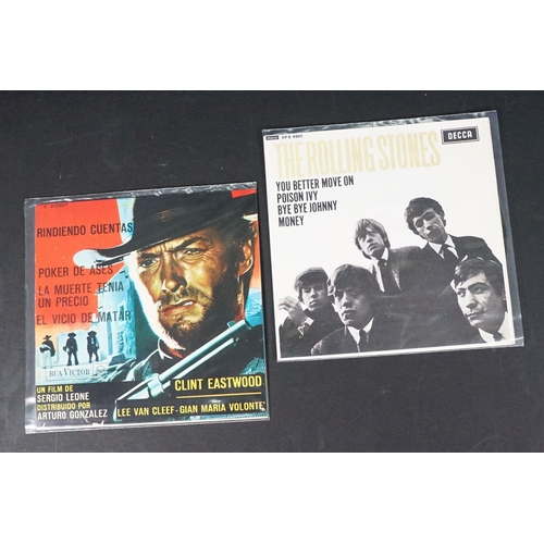 436 - Vinyl - Over 75 Rock, Soul and Pop original UK mainly 1960’s 7” singles and E.P.’s to include: Pink ... 