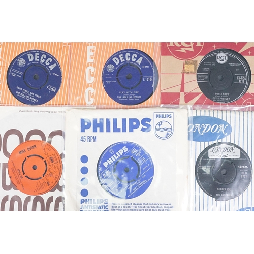 436 - Vinyl - Over 75 Rock, Soul and Pop original UK mainly 1960’s 7” singles and E.P.’s to include: Pink ... 