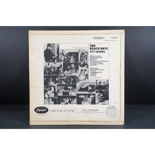 197 - Vinyl - 4 LPs to include The Beach Boys Pet Sounds (original UK mono) Vg, Yes Fragile (plum Atlantic... 