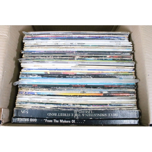 344 - Vinyl - Over 70 Rock & Pop LPs and 2 box sets to include Jimi Hendrix, The Doors, Jethro Tull x 2, Q... 