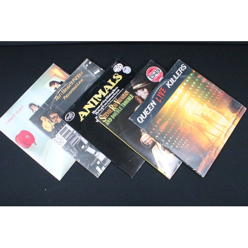 344 - Vinyl - Over 70 Rock & Pop LPs and 2 box sets to include Jimi Hendrix, The Doors, Jethro Tull x 2, Q... 