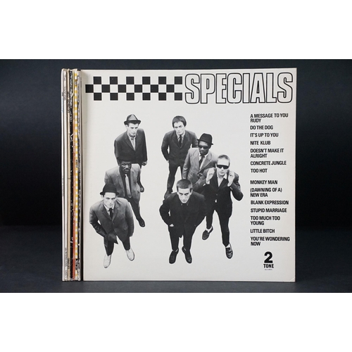 441 - Vinyl - 8 Ska / Reggae / 2 Tone LPs to include The Specials, Madness x 2, Bad Manners, UB40 x 4. At ... 