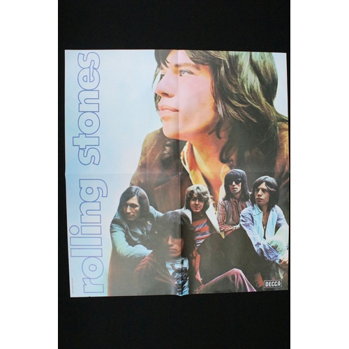 635 - Vinyl - The Rolling Stones Let It Bleed LP on Decca SKL 5025, stereo, unboxed Decca blue label, blue... 