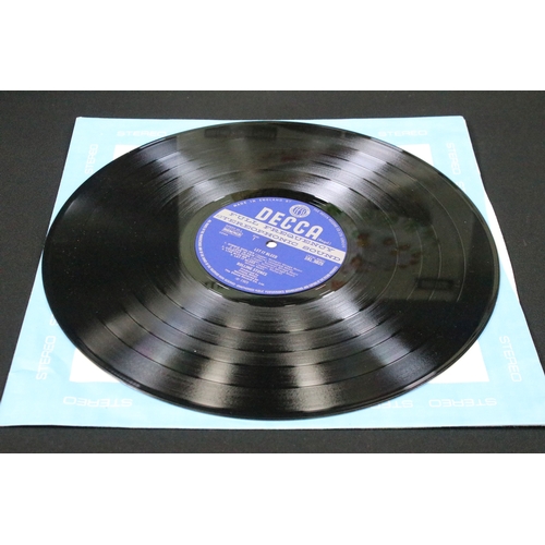 635 - Vinyl - The Rolling Stones Let It Bleed LP on Decca SKL 5025, stereo, unboxed Decca blue label, blue... 