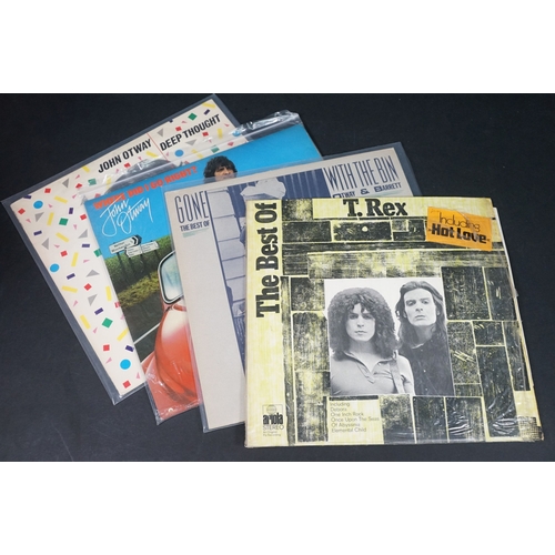 332 - Vinyl - 44 Rock & Pop LPs, 2 box sets (1 cassette box set), 1 12