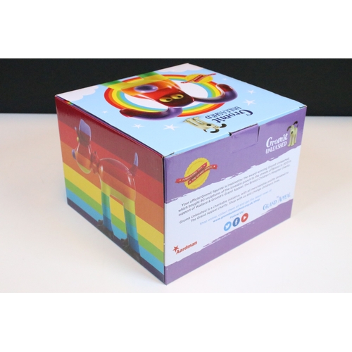 42 - Gromit Unleashed 'Roger' rainbow pattern figurine by Richard Williams, Boxed (1)