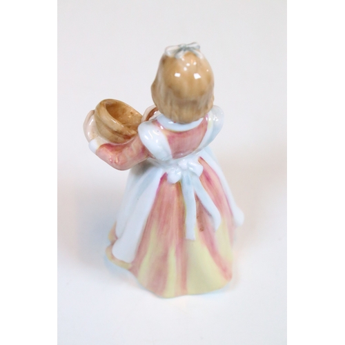 46 - Group of eight Royal Doulton figurines to include 'Almost Grown' HN 3425, 'Lights Out' HN 4465, 'A P... 