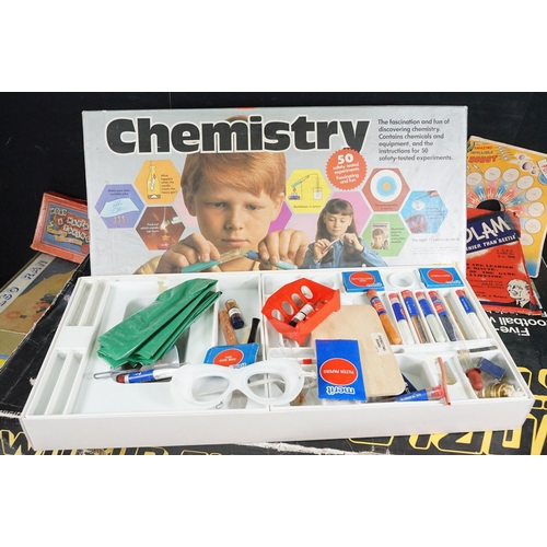 221 - Collection of toys and games to include Ideal Crossfire, LJN Rough Riders Knight Rider Impossibles S... 