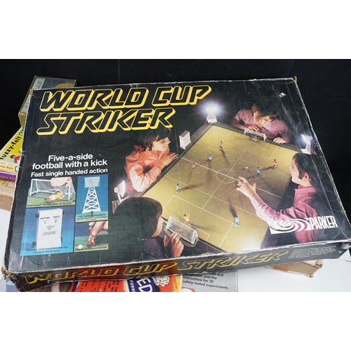 221 - Collection of toys and games to include Ideal Crossfire, LJN Rough Riders Knight Rider Impossibles S... 