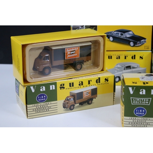 1130 - Eight boxed Vanguards diecast models to include Corgi Hidden Treasures VA06609 Ford Transit MK1 whit... 