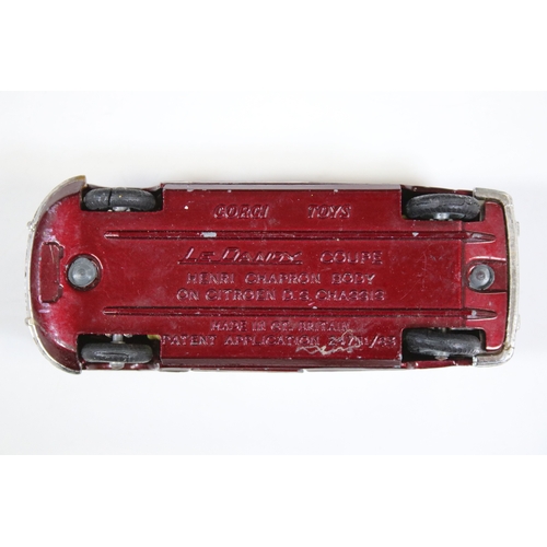 1255 - Around 20 Mid 20th C play worn diecast models to include Dinky, Crescent, Corgi etc featuring Mattel... 