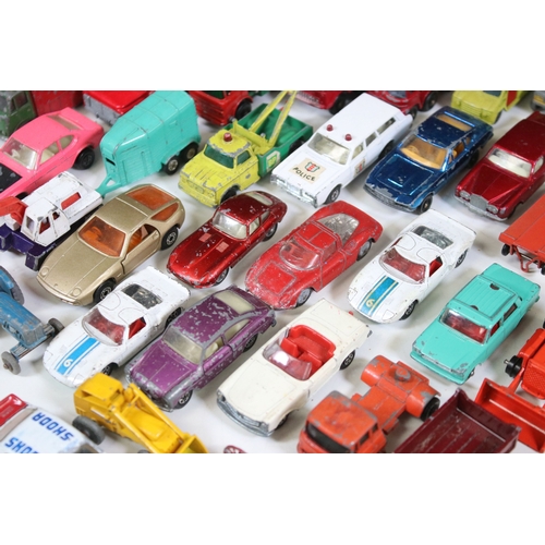 1259 - Over 35 play worn diecast models to include Matchbox Superfast, Dinky Dublo, Matchbox 75 Series, Lon... 