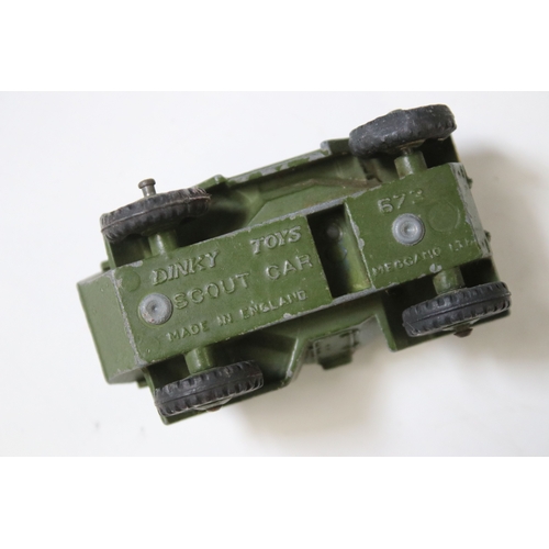 1274 - 27 Mid 20th C play worn Dinky & Corgi diecast models to include Corgi Volkswagen 1200 Saloon, Dinky ... 