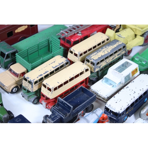 1279 - 24 Mid 20th C play worn diecast models to include Corgi, Dinky, Solido and Lone Star featuring Corgi... 
