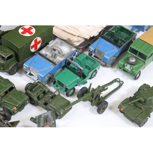 1288 - Collection of diecast models to include boxed Dinky 555 Fire Engine With Extending Ladder, quantity ... 