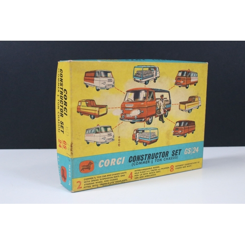 1301 - Two boxed Corgi diecast models to include Gift Set No. 24 / GS24 Commer 3/4 Ton Chassis Construction... 
