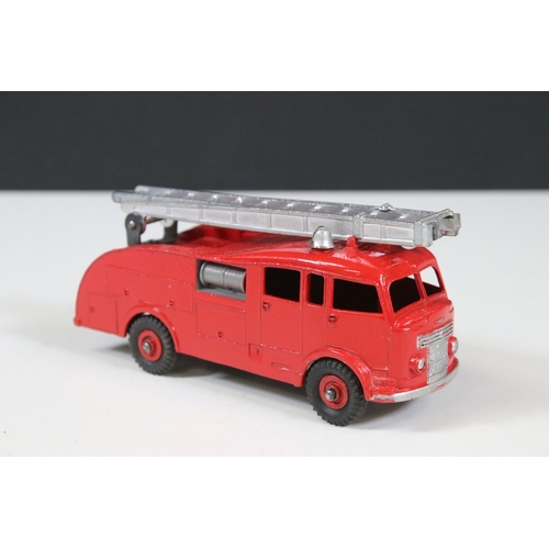 1304 - Two boxed Dinky diecast models to include 982 Pullmore Car Transporter and 955 Fire Engine with exte... 