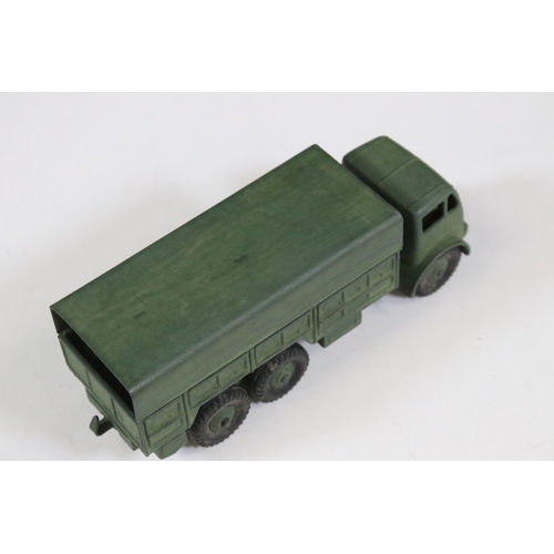 1306 - Six boxed Dinky military diecast models to include 661 Recovery Tractor with windows, 3 x 622 10 Ton... 
