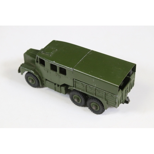 1306 - Six boxed Dinky military diecast models to include 661 Recovery Tractor with windows, 3 x 622 10 Ton... 