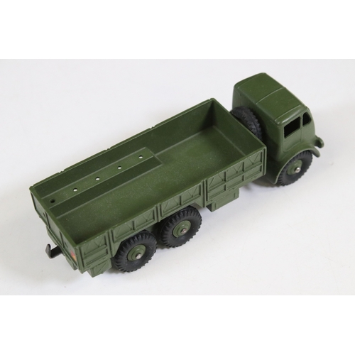 1306 - Six boxed Dinky military diecast models to include 661 Recovery Tractor with windows, 3 x 622 10 Ton... 