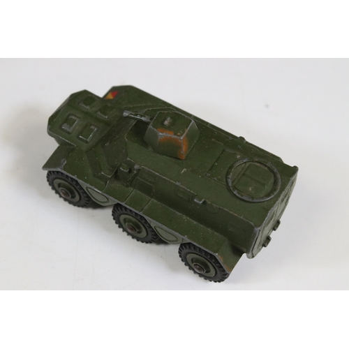 1308 - 19 Boxed Dinky military diecast models to include 2 x 677 Armoured Command Vehicle, 626 Military Amb... 