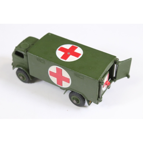 1308 - 19 Boxed Dinky military diecast models to include 2 x 677 Armoured Command Vehicle, 626 Military Amb... 