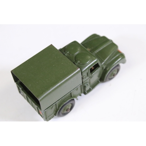 1308 - 19 Boxed Dinky military diecast models to include 2 x 677 Armoured Command Vehicle, 626 Military Amb... 