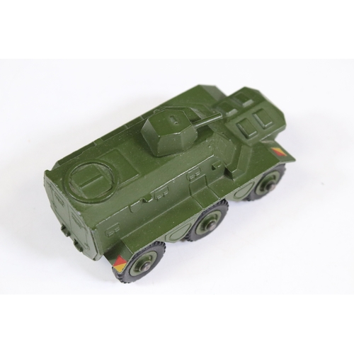 1308 - 19 Boxed Dinky military diecast models to include 2 x 677 Armoured Command Vehicle, 626 Military Amb... 