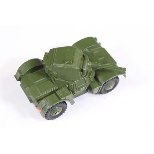 1308 - 19 Boxed Dinky military diecast models to include 2 x 677 Armoured Command Vehicle, 626 Military Amb... 