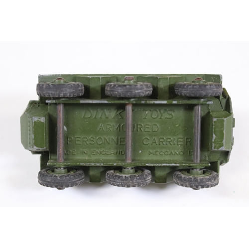 1308 - 19 Boxed Dinky military diecast models to include 2 x 677 Armoured Command Vehicle, 626 Military Amb... 