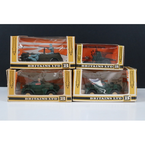 Britains – Obusier De 105 Mm (Howitzer 9724) – Jouet Ancien En Métal