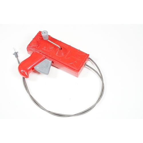 279 - Two boxed tin plate and plastic robots to include Ha Ha Toy Battery Operated Remote Control Piston A... 