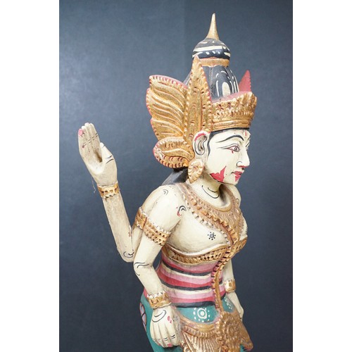 Collection of figurines and collectables to include three Indian ...