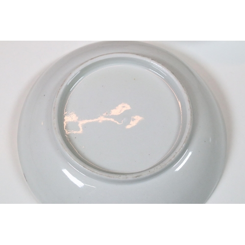 45 - Collection of New Hall ceramics to include gilt pattern coffee and tea set including 1 x teacup and ... 